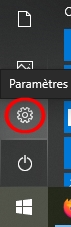 afficher les paramètres windows